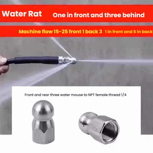 2-in-1 Car Wash & Drain Unclogging Machine - Image 4