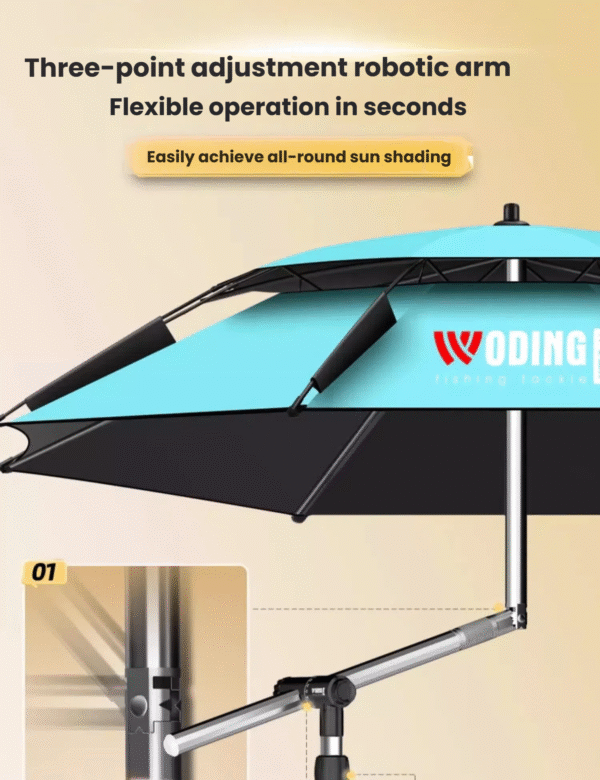 New Version Crutch-Style Fishing Umbrella - Image 2