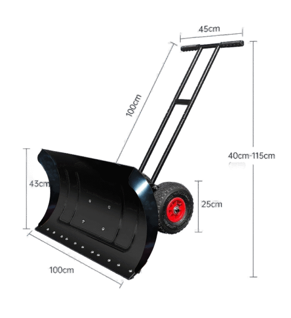 Wheeled Snow Shovel - Image 2