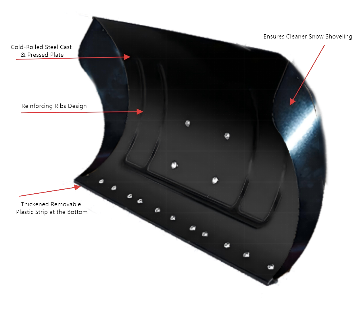 Wheeled Snow Shovel - Image 3